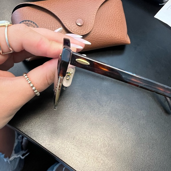 Ray Ban women’s club round classes sunglasses - Picture 6 of 6